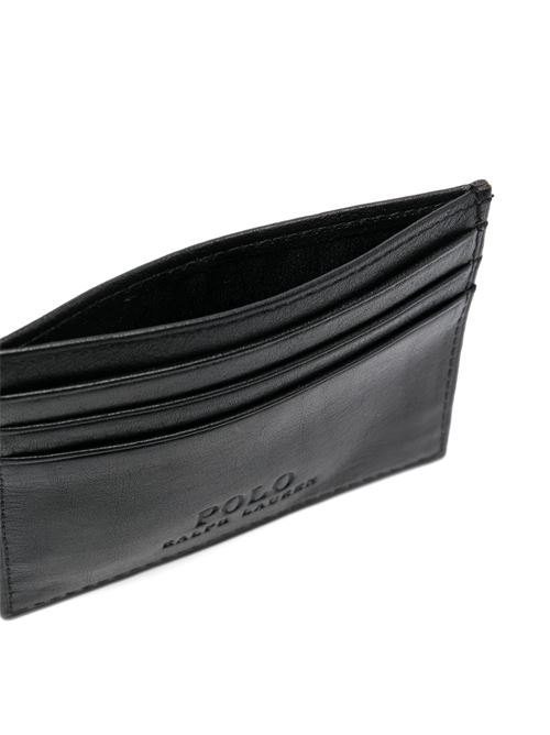 embossed card holder POLO RALPH LAUREN | 405913722002